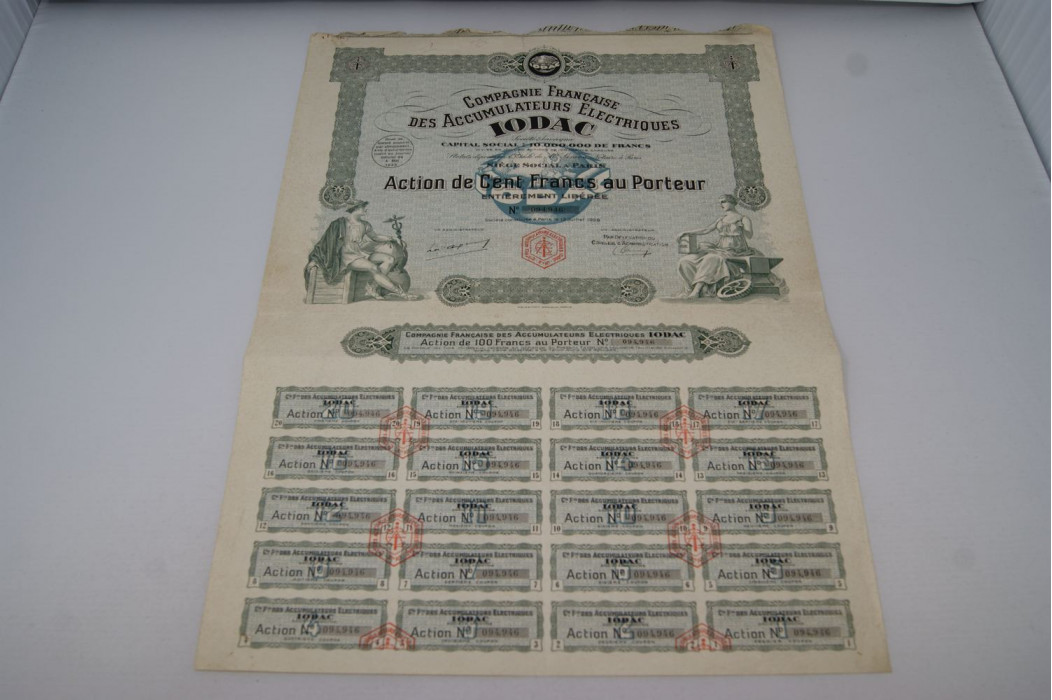 Compagnie française des accumulateurs éléctriques IODAC
