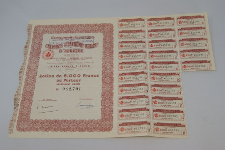 Compagnie française des cultures d'Extrême Orient et d'Afrique