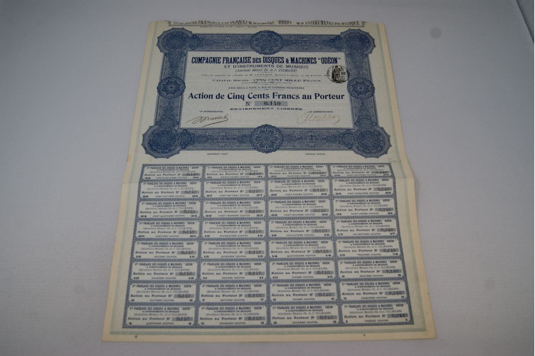 Compagnie française des disques et machines Odéon