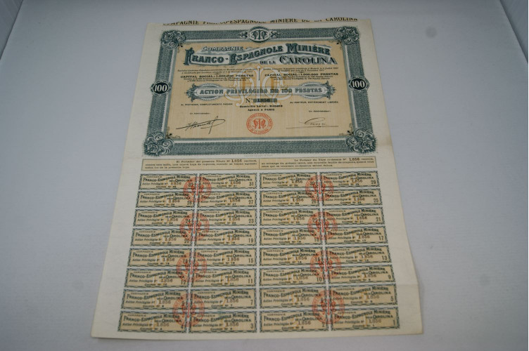 Compagnie franco-espagnole minière de la Carolina