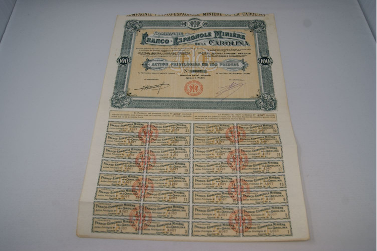 Compagnie franco-espagnole minière de...