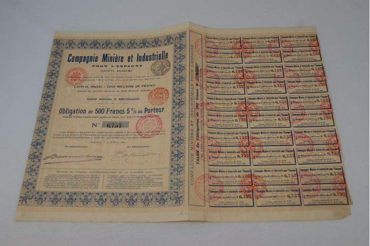 Compagnie minière et industrielle pour l'Espagne