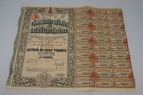 Compagnies réunies de gaz & éléctricité