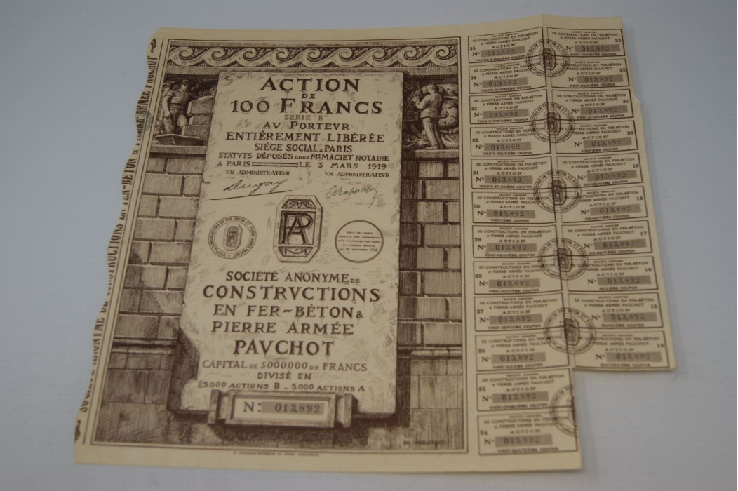 Construction P.A.P société anonyme pour l'exploitation des procédés Pauchot