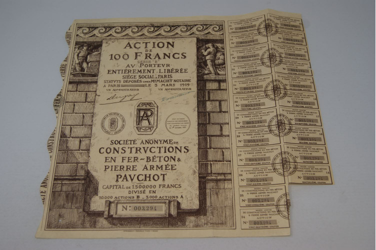 Construction P.A.P société anonyme...