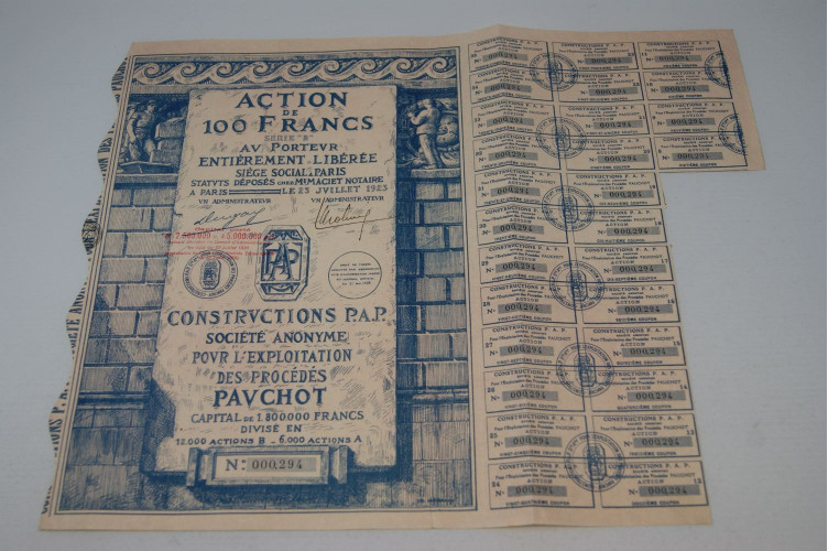 Construction P.A.P société anonyme...