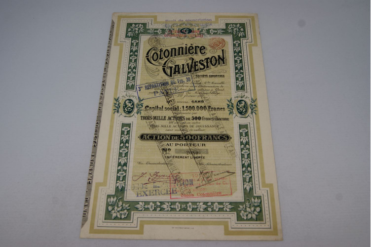 Cotonière Galveston