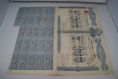 Emprunt du gouvernement de Honduras 1869