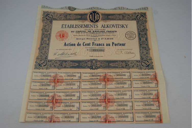 Établissements Alkovitsky