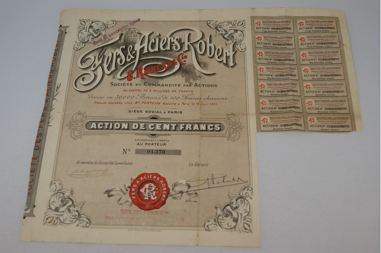 Fers & Aciers Robert G. Robert & Cie.