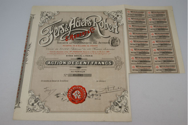 Fers & Aciers Robert G. Robert & Cie.