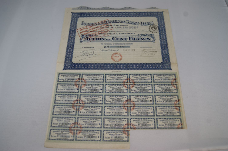 Forges et aciéries de Saint Denis