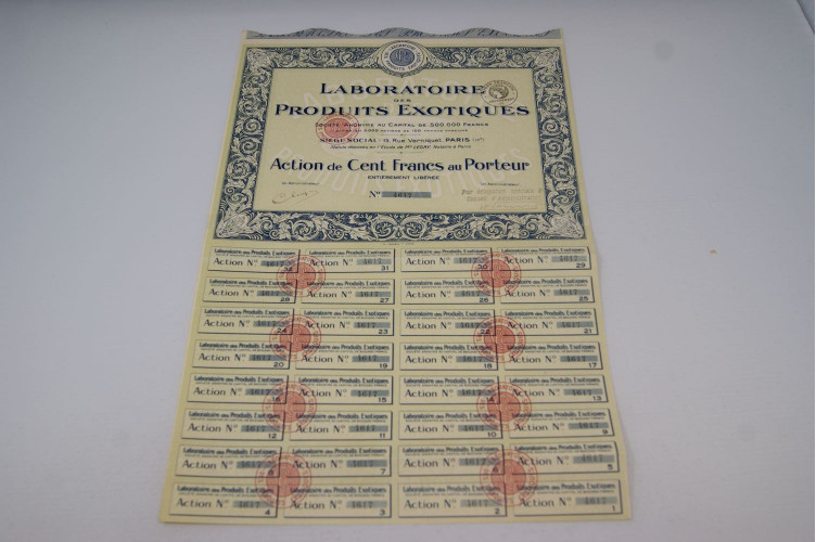 Laboratoire des produits exotiques