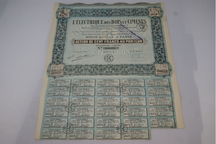 L'Electrique des bois et ciments