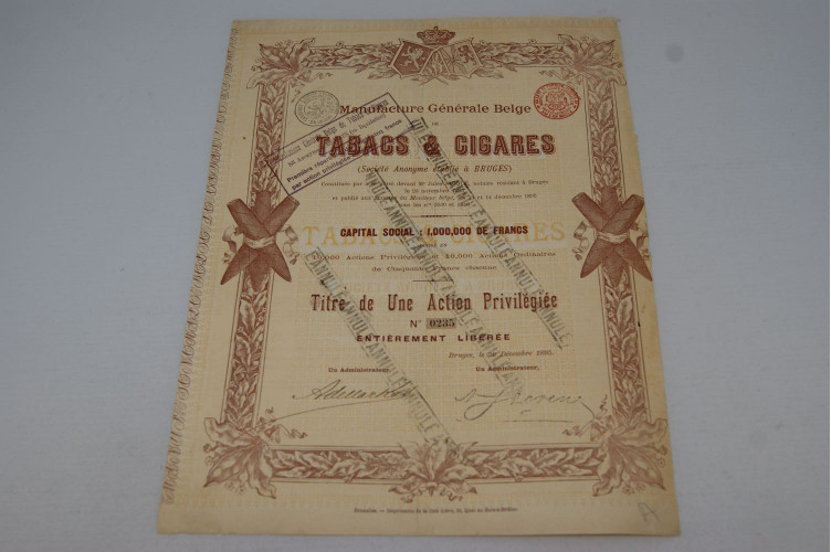 Manufacture Générale Belge de tabacs & cigares