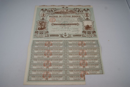 Matériel de culture moderne