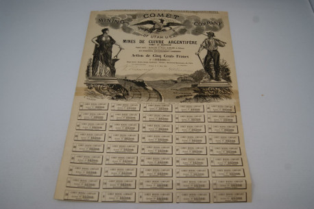 Mining Comet Company of Utah U.S.A