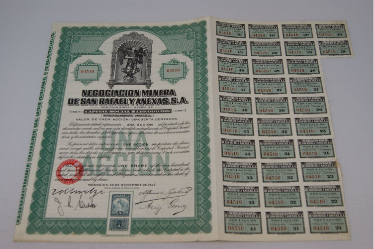 Negociacion Minera de San Rafael y...