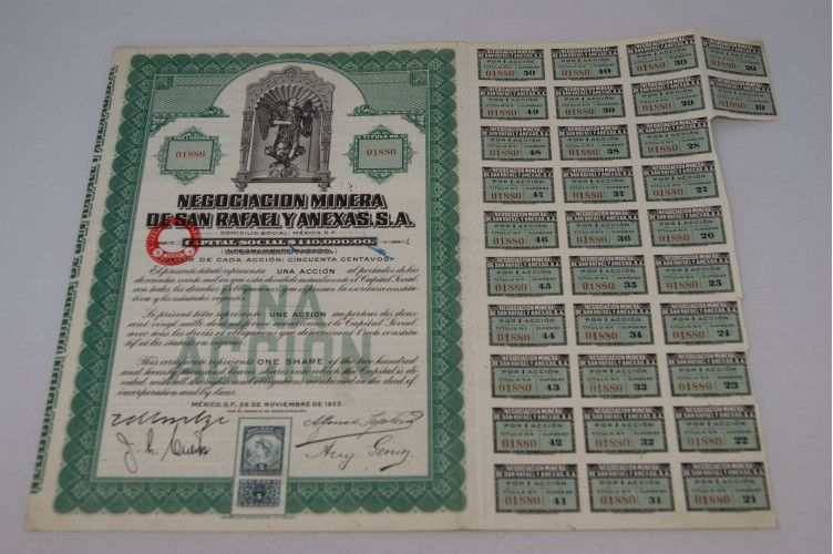 Negociacion Minera de San Rafael y...