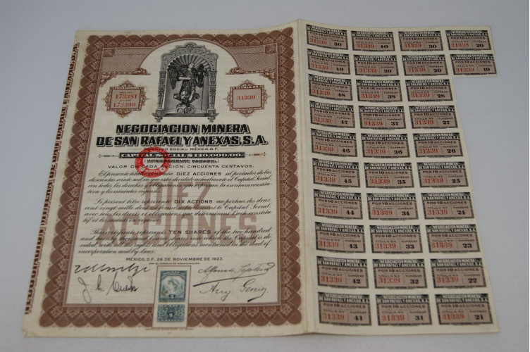 Negociacion Minera de San Rafael y anexas S.A