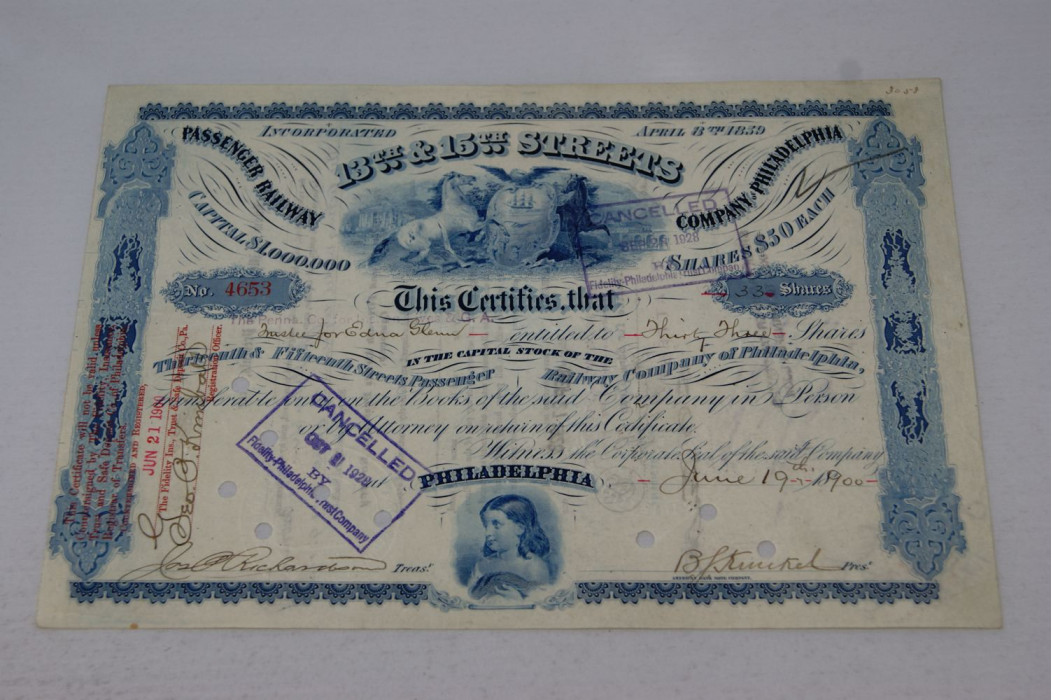 Passenger Railway Company of Philadelphia