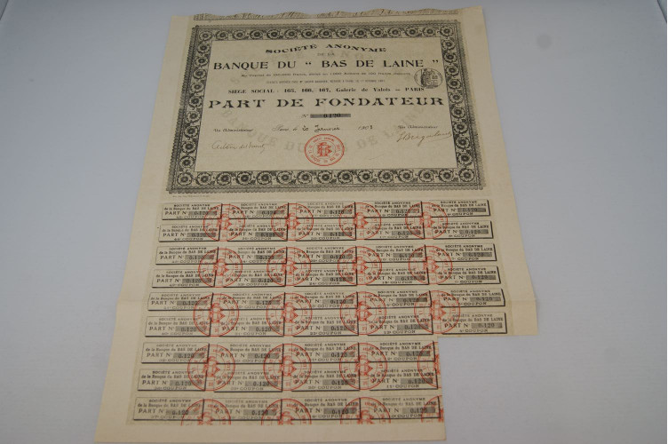 Société anonyme de la banque du Bas de Laine