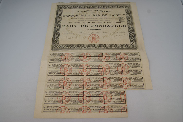 Société anonyme de la banque du Bas...