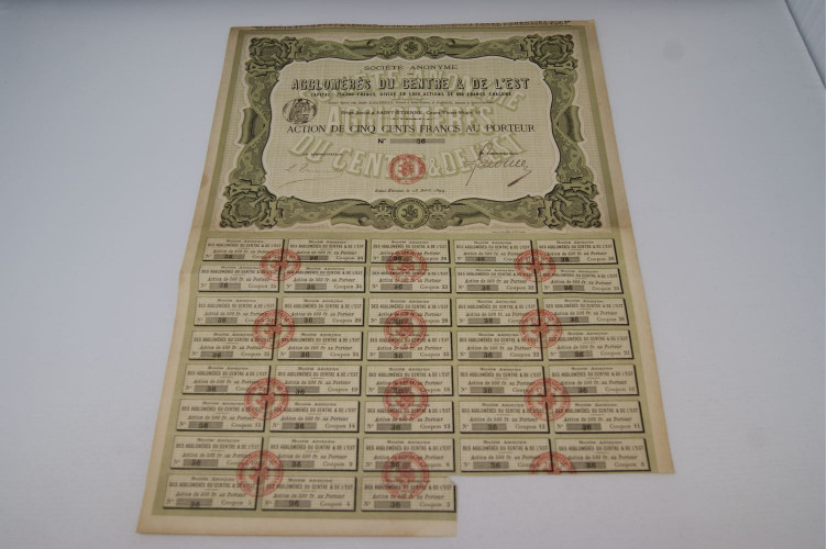 Société anonyme des agglomérés du Centre & de l'Est