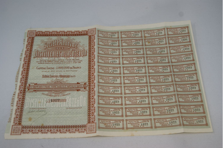 Société anonyme des distilleries de...