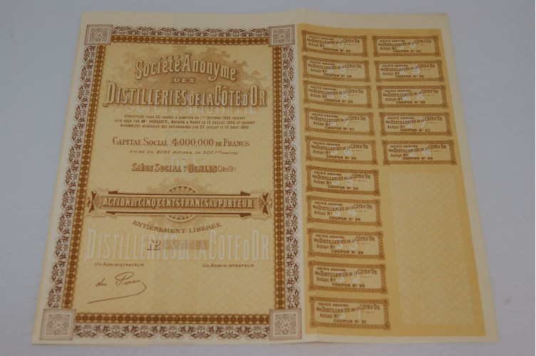 Société anonyme des distilleries de...