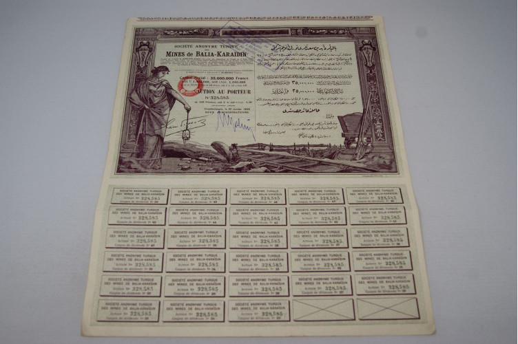 Société anonyme ottomane des mines de...