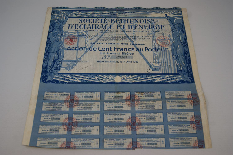 Société Béthunoise d'éclairage et...