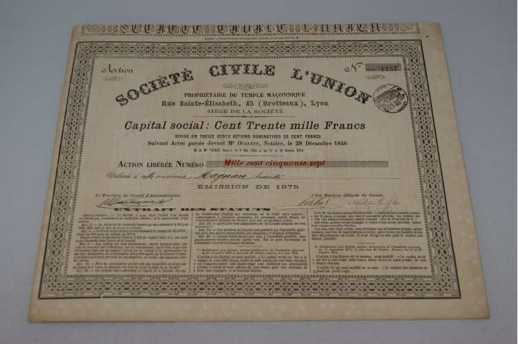 Société civile L'Union