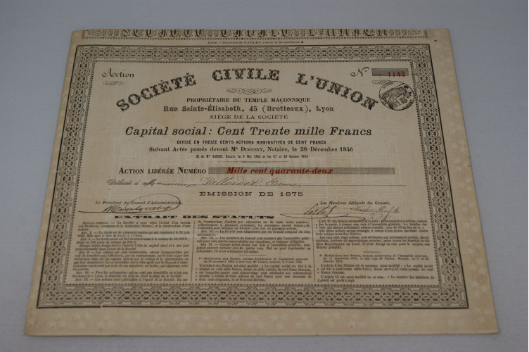 Société civile L'Union