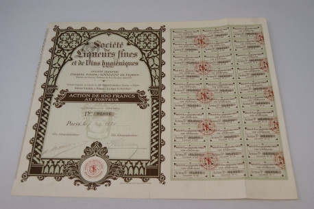 Société des liqueurs fines et de vins hygiéniques