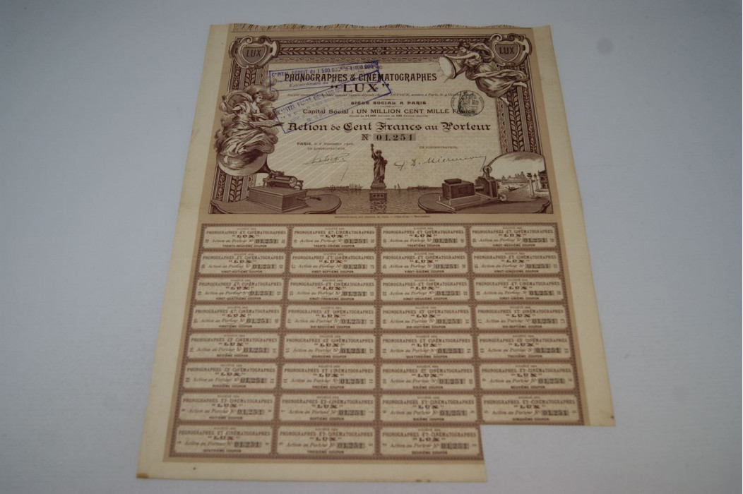 Société des phonographes et cinématographes Lux