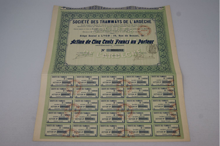 Société des tramways de l'Ardèche