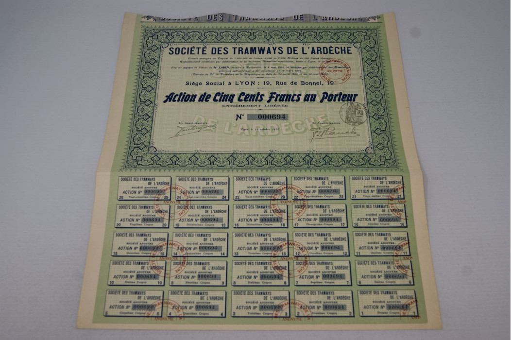 Société des tramways de l'Ardèche