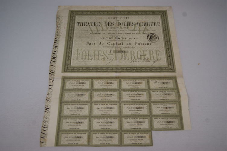 Société du Théatre des Folies-Bergères