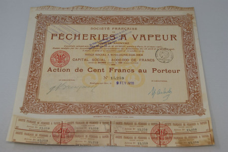 Société française de pêcheries à vapeur