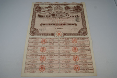 Société française des mines d'or de la Gagnière