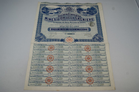 Société française des mines d'or de la Gagnière