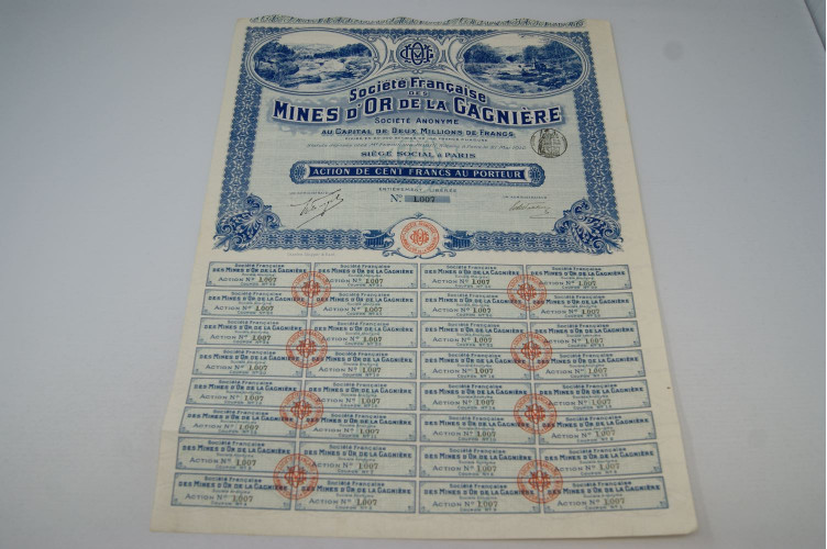 Société française des mines d'or de...