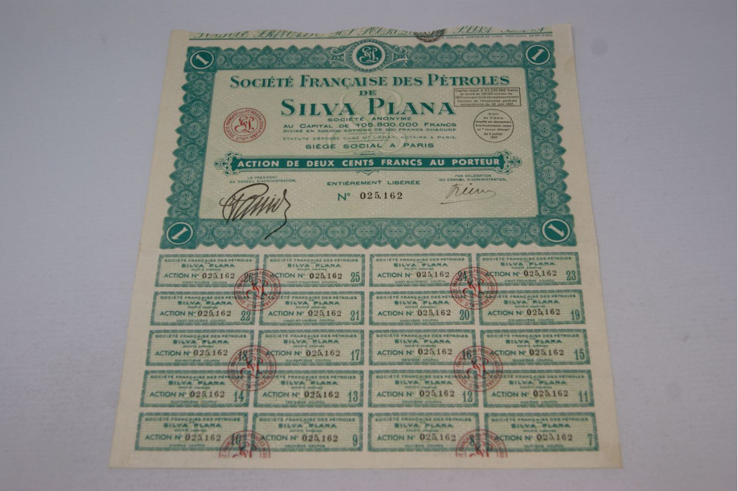 Société française des pétroles de Silva Plana