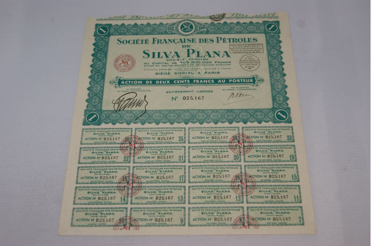 Société française des pétroles de...