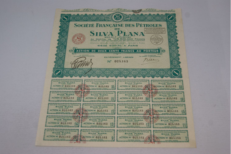 Société française des pétroles de...