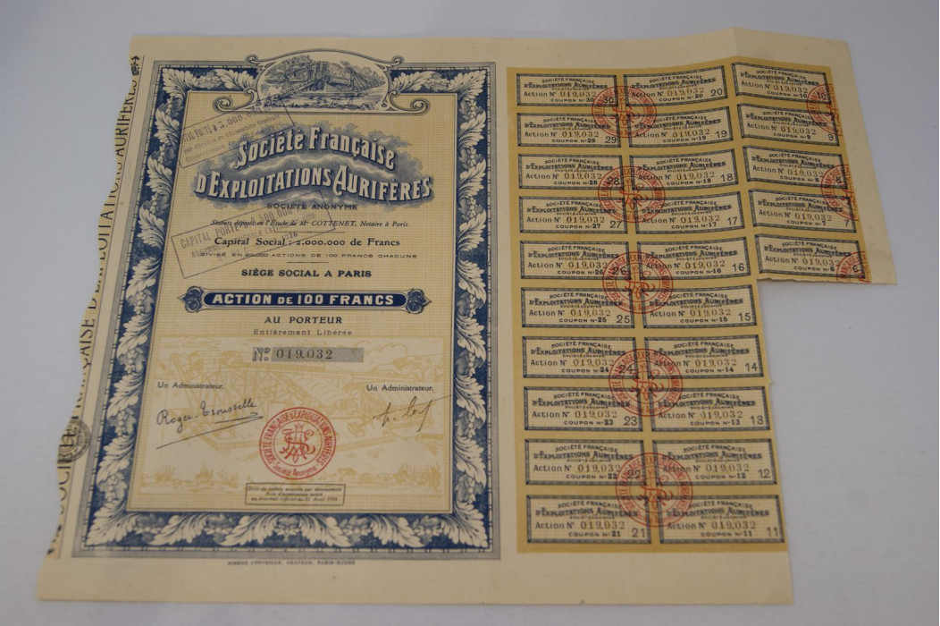 Société française d'exploitations aurifères