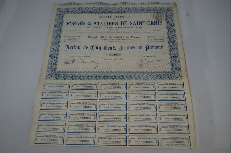 Société générale des forges et...