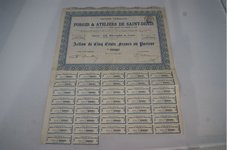 Société générale des forges et...