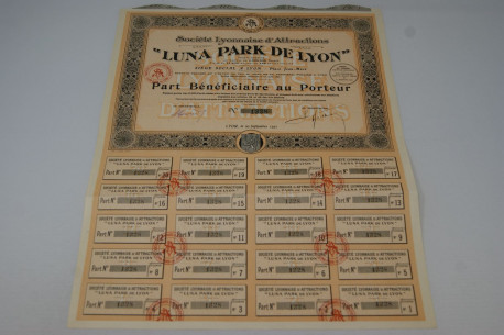 Société lyonnaise d'attractions Luna Park de Lyon